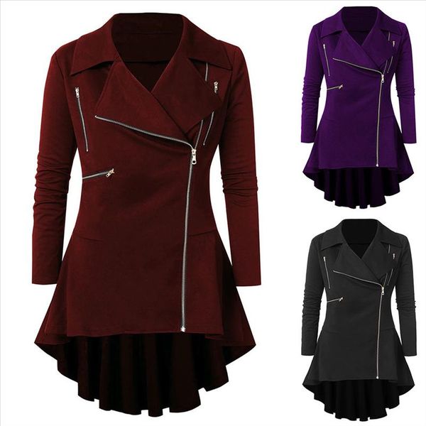 coats autumn winter zipper women basic jacket casual female outerwear coats warm ladies jacket plus size 19sep27, Black;brown
coats autumn winter zipper women basic jacket casual female outerwear coats warm ladies jacket plus size 19sep27, Black;brown