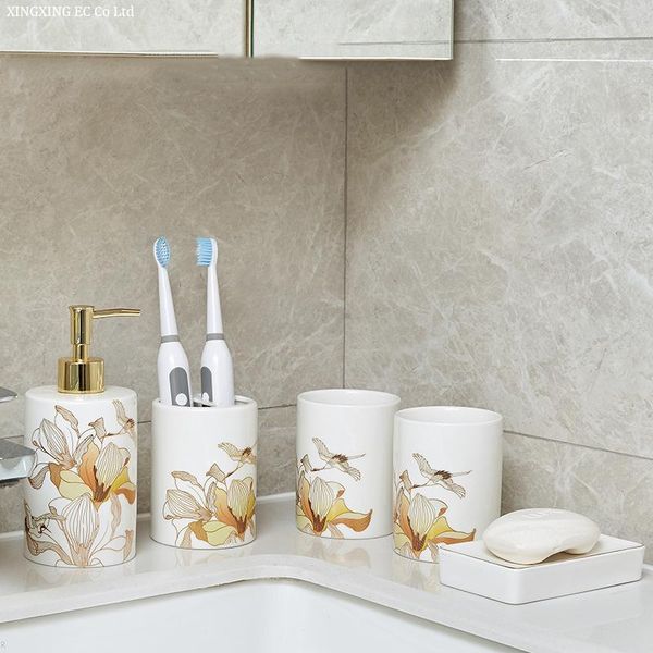 bath accessory set modern bathroom supplies set, toothbrush holder, ceramic storage tray, creative toiletries, simple household accessorie
bath accessory set modern bathroom supplies set, toothbrush holder, ceramic storage tray, creative toiletries, simple household accessorie