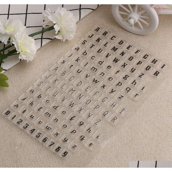 wholesale- new 1 pc alphabets number transparent clear silicone stamps diy scrapbooking card making scrapbooking diy tool 1ehpc
wholesale- new 1 pc alphabets number transparent clear silicone stamps diy scrapbooking card making scrapbooking diy tool 1ehpc