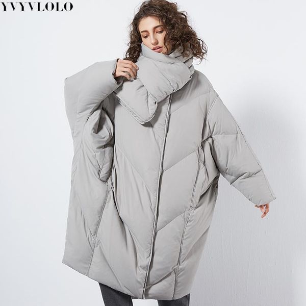yvyvlolo 2019 women original winter jacket plus size coat long loose casual parka women thick cotton padded female coats1, Black
yvyvlolo 2019 women original winter jacket plus size coat long loose casual parka women thick cotton padded female coats1, Black