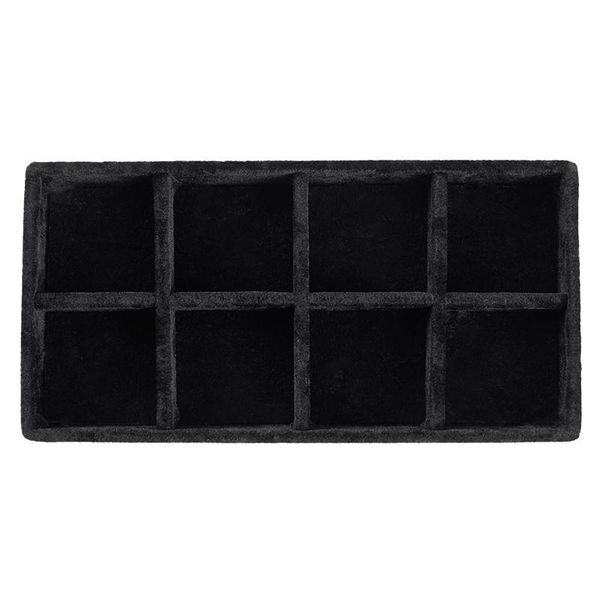 8 grid velvet jewelry ring earrings display box tray holder storage showcase organizer, Pink;blue
8 grid velvet jewelry ring earrings display box tray holder storage showcase organizer, Pink;blue