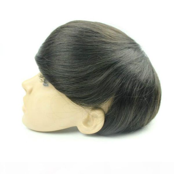 toupee men base size 6x8" 7x9" 8x10" mono lace and pu wigs 100% real hair for men hair system mens toupee fast shipping, Black
toupee men base size 6x8" 7x9" 8x10" mono lace and pu wigs 100% real hair for men hair system mens toupee fast shipping, Black
