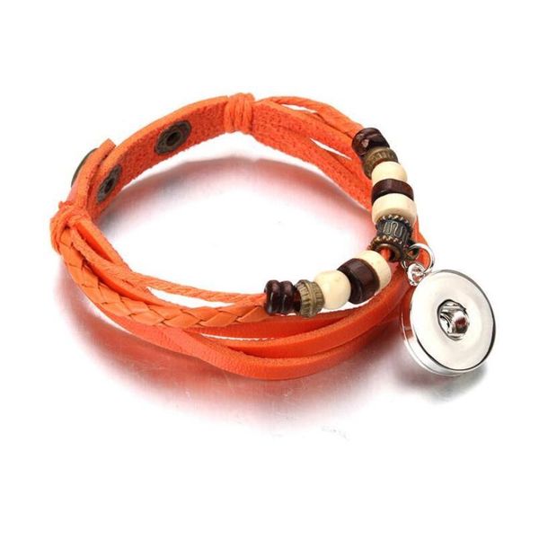 black brown retro leather snap bracelet vintage leather bracelet & bangle fit 18mm snap button bracelet for men bbydni, Golden;silver
black brown retro leather snap bracelet vintage leather bracelet & bangle fit 18mm snap button bracelet for men bbydni, Golden;silver