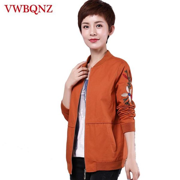 women's short jacket casual spring autumn loose embroidery middle-aged ladies jacket large size 5xl solid female outerwear, Black;brown
women's short jacket casual spring autumn loose embroidery middle-aged ladies jacket large size 5xl solid female outerwear, Black;brown