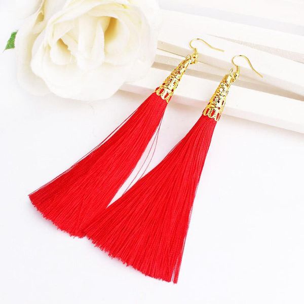 dangle & chandelier long tassel earrings for women drop fiber brincos boucle d'oreille brush fashion jewelry pendientes bijoux1, Silver
dangle & chandelier long tassel earrings for women drop fiber brincos boucle d'oreille brush fashion jewelry pendientes bijoux1, Silver