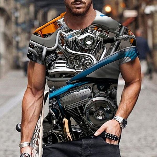 men's t shirt 3d print graphic prints machine motorcycle crew neck street daily print short sleeve casual designer big and tall sports, White;black
men's t shirt 3d print graphic prints machine motorcycle crew neck street daily print short sleeve casual designer big and tall sports, White;black