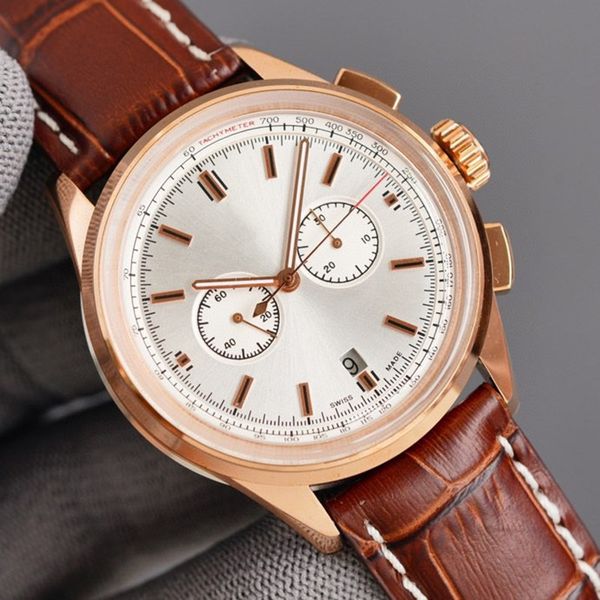 bretiling mens automatic watches gold color calendar 42mm dial movement mechanical 316l fine steel case man watch tt factory, Slivery;brown
bretiling mens automatic watches gold color calendar 42mm dial movement mechanical 316l fine steel case man watch tt factory, Slivery;brown