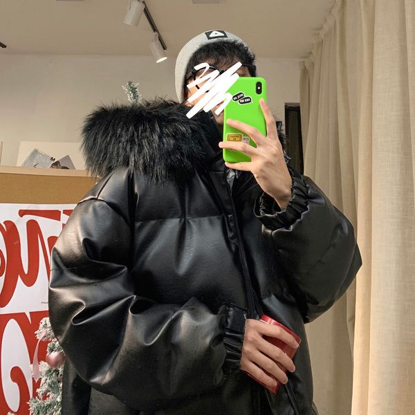 privathinker man hooded warm parkas men's 2020 winter new korean streetwear parka thicken zipper woman fashion warm clothing c1115, Black;brown
privathinker man hooded warm parkas men's 2020 winter new korean streetwear parka thicken zipper woman fashion warm clothing c1115, Black;brown