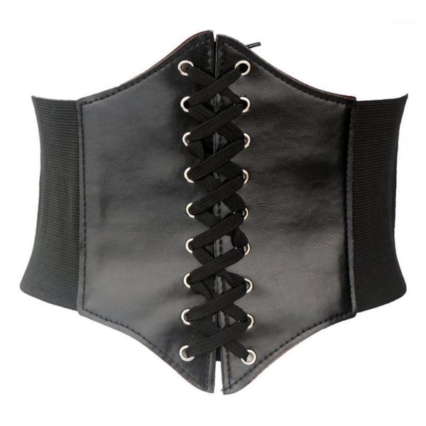 gothic black simple wide belt women 2020 new bandage soft elastic waist slimming decoration solid lady large size pu cummerbunds1, Black;brown
gothic black simple wide belt women 2020 new bandage soft elastic waist slimming decoration solid lady large size pu cummerbunds1, Black;brown