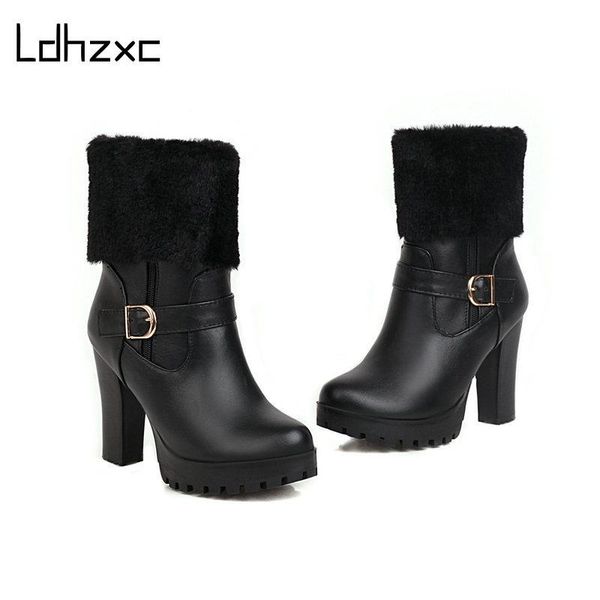 boots ldhzxc women ankle high heels female motorcycle lacing round toe rubber sole platform heel ladies party, Black
boots ldhzxc women ankle high heels female motorcycle lacing round toe rubber sole platform heel ladies party, Black