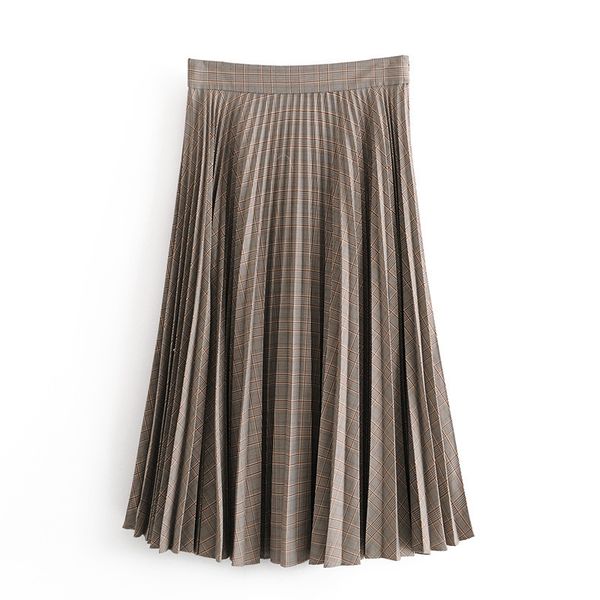 2021 new european and american classic simple style autumn pleated texture women's skirt m7pq, Black
2021 new european and american classic simple style autumn pleated texture women's skirt m7pq, Black