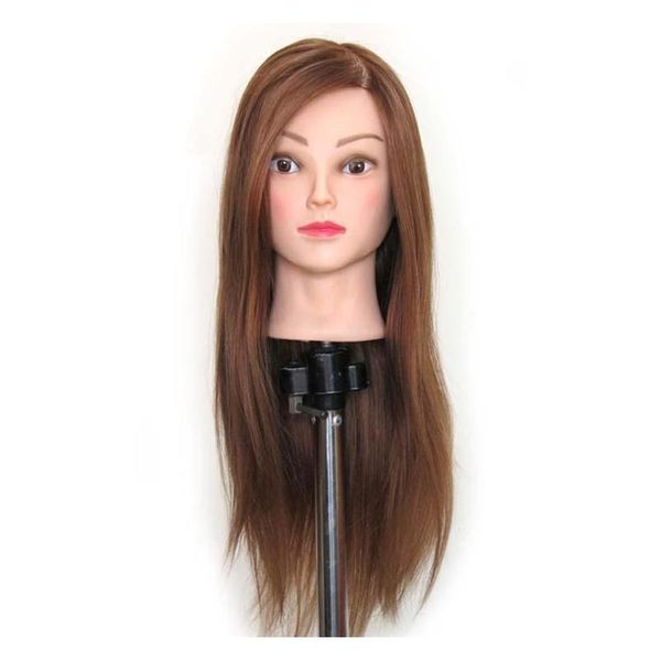 22'' synthetic mannequin head hair salon hairdressing training head mannequin doll &clamp cosmetolog sqcgri bdehair, White
22'' synthetic mannequin head hair salon hairdressing training head mannequin doll &clamp cosmetolog sqcgri bdehair, White