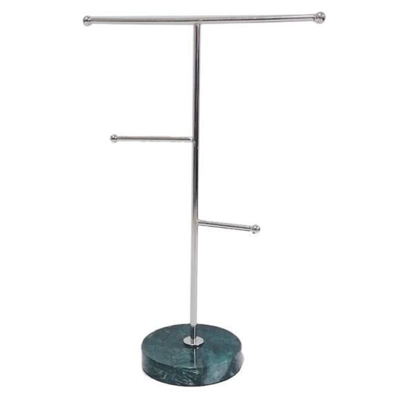 hooks & rails marble jewelry rack creative electroplated iron storage bedroom dressing room decoration finishing
hooks & rails marble jewelry rack creative electroplated iron storage bedroom dressing room decoration finishing