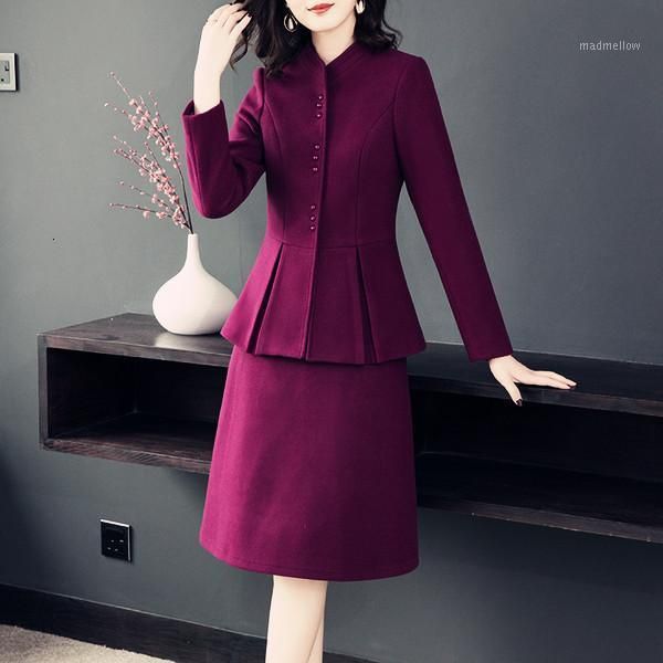two piece dress womens winter tweed wool 2 skirt suits autumn elegant office luxury designer slim business ladies professional sets1, White
two piece dress womens winter tweed wool 2 skirt suits autumn elegant office luxury designer slim business ladies professional sets1, White