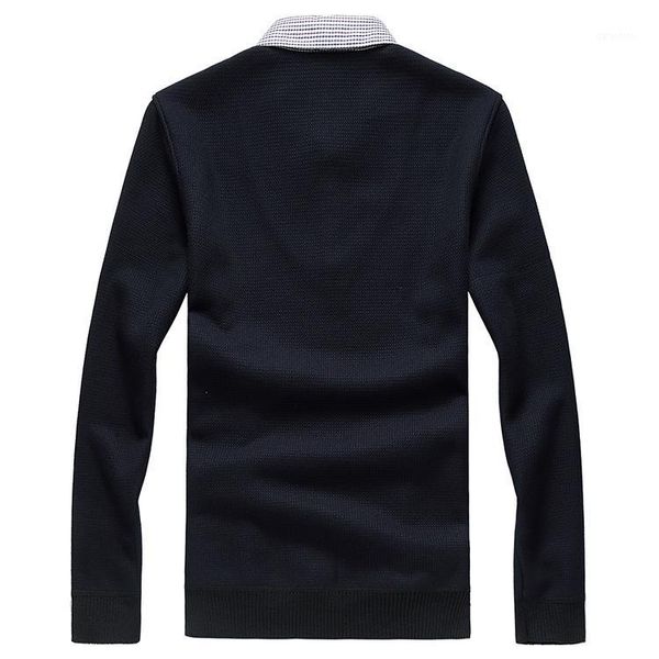 thick men sweater fake two pieces keep warm autumn winter casual fashion classic style with velvet business brank1, White;black
thick men sweater fake two pieces keep warm autumn winter casual fashion classic style with velvet business brank1, White;black