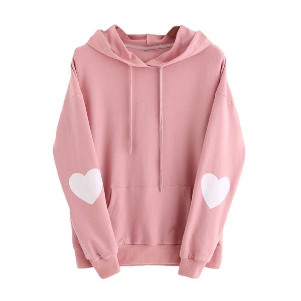 heart print ladies long sleeve drawstring daily sweatshirt casual warm loose women hoodies autumn winter fashion with pocket, Black
heart print ladies long sleeve drawstring daily sweatshirt casual warm loose women hoodies autumn winter fashion with pocket, Black