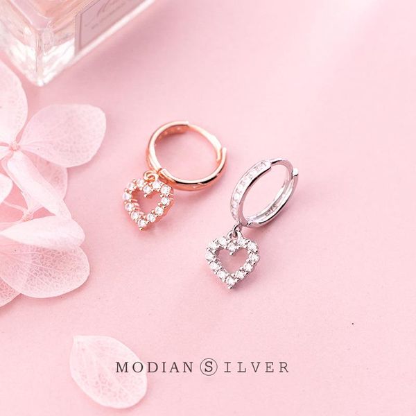 modian romantic dazzling clear cz hearts love hoop earrings for women 925 sterling silver wedding engagement statement jewelry, Golden;silver
modian romantic dazzling clear cz hearts love hoop earrings for women 925 sterling silver wedding engagement statement jewelry, Golden;silver