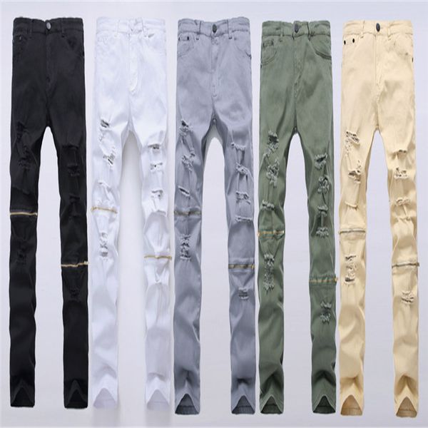 men's jeans mens 10 colors hole retro slim fashion denim pants ripped distressed pencil motorcycle, Blue
men's jeans mens 10 colors hole retro slim fashion denim pants ripped distressed pencil motorcycle, Blue
