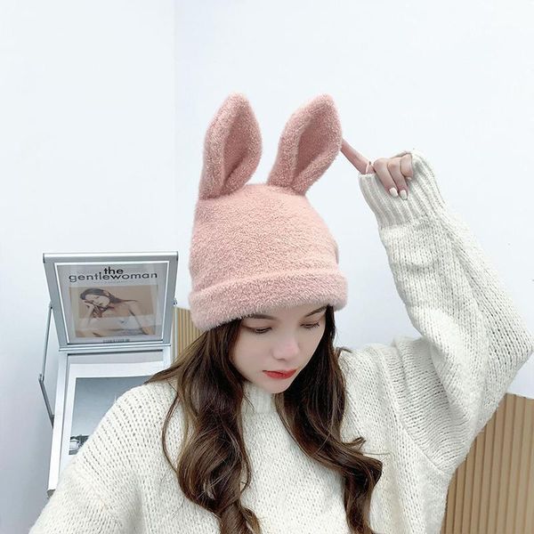 autumn and winter new fashion solid comfortable hats ears knitted warm outdoor elegant cute wild women hat1, Blue;gray
autumn and winter new fashion solid comfortable hats ears knitted warm outdoor elegant cute wild women hat1, Blue;gray