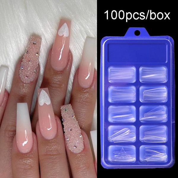 false nails 100pcs white natural fake long ballerina full cover french acrylic abs nail art tips 10 size press on manicure, Red;gold
false nails 100pcs white natural fake long ballerina full cover french acrylic abs nail art tips 10 size press on manicure, Red;gold