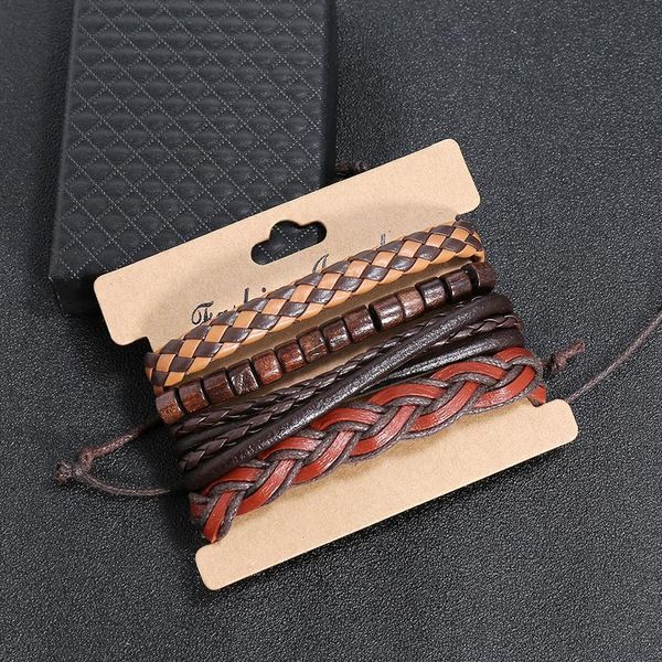 eif dock 4pcs/set 2020 retro multi-layer brown wood beads pu leather wrap bracelets jewelry gift for men drop jllrvv
eif dock 4pcs/set 2020 retro multi-layer brown wood beads pu leather wrap bracelets jewelry gift for men drop jllrvv