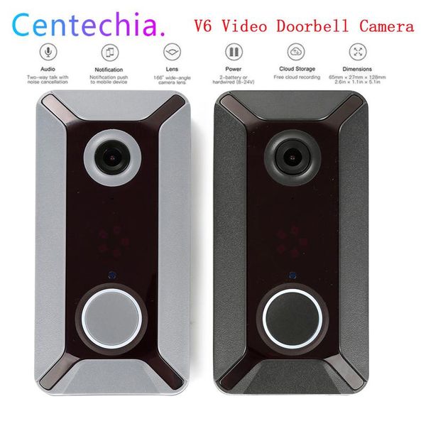v6 wifi doorbell smart ip video intercom 720p video door phone door bell camera for apartments ir alarm wireless security camera
v6 wifi doorbell smart ip video intercom 720p video door phone door bell camera for apartments ir alarm wireless security camera