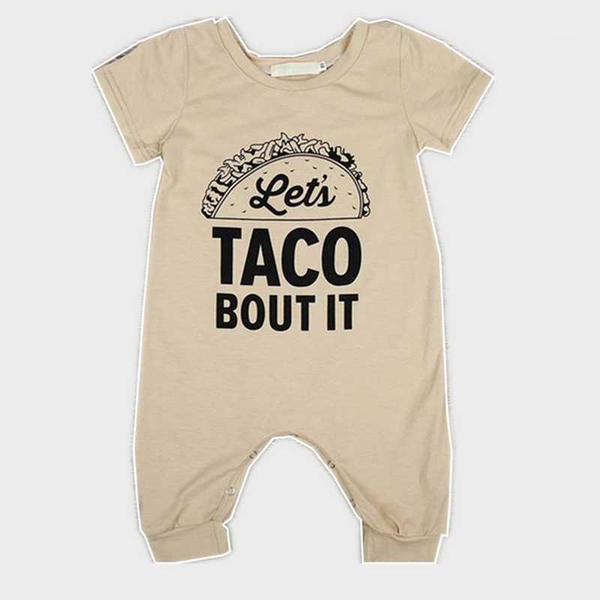 summer newborn baby romper baby girl boy cotton romper jumpsuit clothes outfits new print taco bout it1, Blue
summer newborn baby romper baby girl boy cotton romper jumpsuit clothes outfits new print taco bout it1, Blue