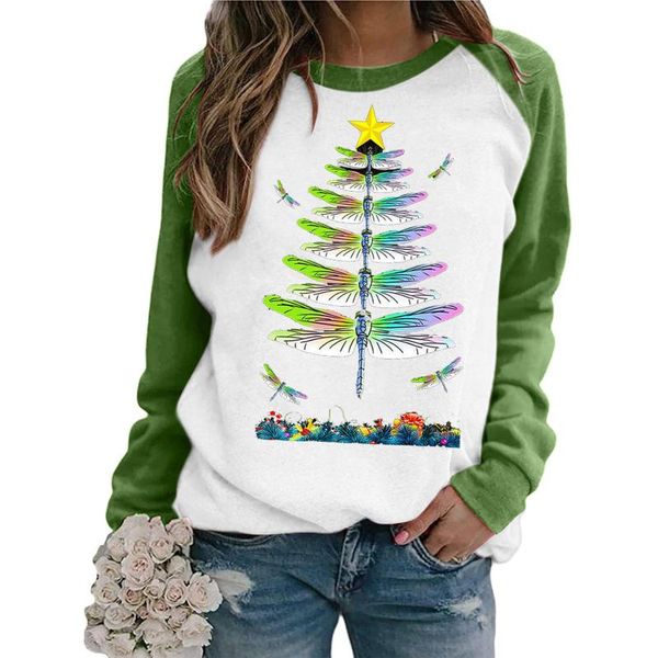 women's hoodies & sweatshirts women dragonfly print hoodie christmas spring autumn sweatshirt lady girl round neck pullover clothing 20, Black
women's hoodies & sweatshirts women dragonfly print hoodie christmas spring autumn sweatshirt lady girl round neck pullover clothing 20, Black