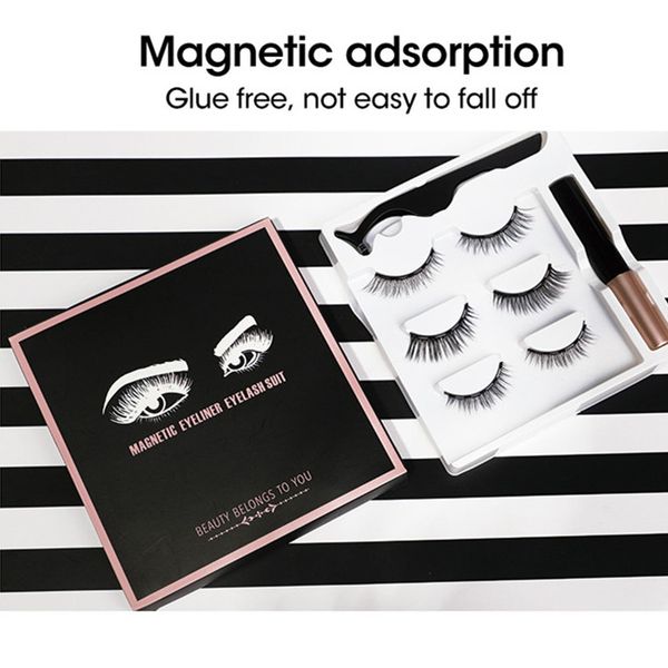 now magnetic false eyelashes eyeliner set 3 pairs of magnetic eyelashes + eyeliner + tweezers makeup wholesale false lashes
now magnetic false eyelashes eyeliner set 3 pairs of magnetic eyelashes + eyeliner + tweezers makeup wholesale false lashes