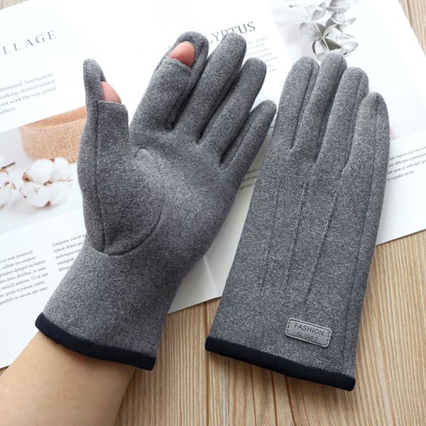ouilemi autumn winter men's women's lovers' wool like double layer plush flip open finger touch screen riding and driving war
ouilemi autumn winter men's women's lovers' wool like double layer plush flip open finger touch screen riding and driving war