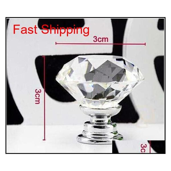 wholesale 40pcs/lot new selling 30mm diamond shape crystal glass cabinet handle cupboard qyleln bde_luck
wholesale 40pcs/lot new selling 30mm diamond shape crystal glass cabinet handle cupboard qyleln bde_luck