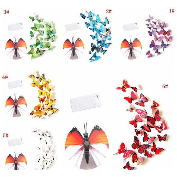 12pcs 3d butterfly wall sticker pvc simulation stereoscopic butterfly mural sticker fridge magnet art decal kid roo jllyxx lajiaoyard
12pcs 3d butterfly wall sticker pvc simulation stereoscopic butterfly mural sticker fridge magnet art decal kid roo jllyxx lajiaoyard