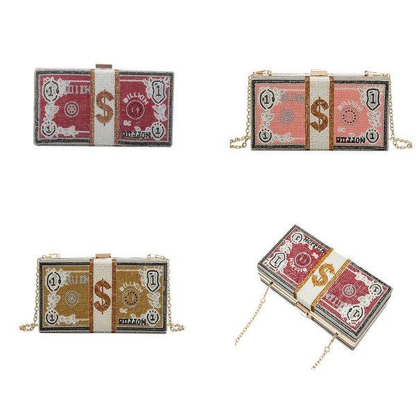 women money clutch purses stack of cash dollars crystal diamond evening bags party cocktail rhinestone wedding dinner bag
women money clutch purses stack of cash dollars crystal diamond evening bags party cocktail rhinestone wedding dinner bag