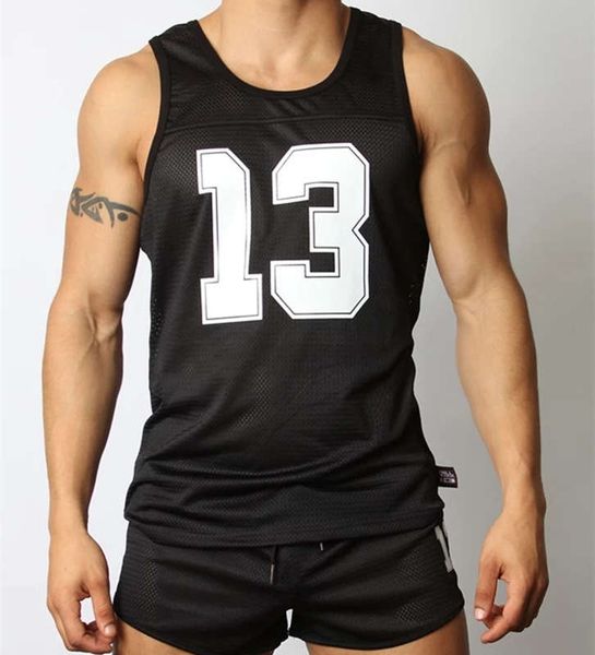 new summer fitness basketball running training sleeveless shorts men's suit, Gray 
new summer fitness basketball running training sleeveless shorts men's suit, Gray
