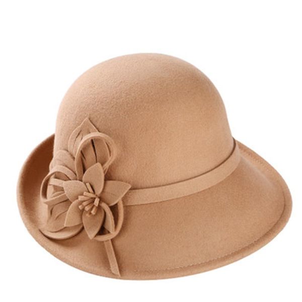 2020 new female bucket hat winter wool vintage floral womens fedoras felt hats fashion french bowler sombrero wool hat for women, Black;white
2020 new female bucket hat winter wool vintage floral womens fedoras felt hats fashion french bowler sombrero wool hat for women, Black;white