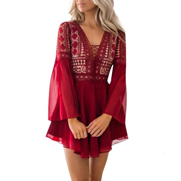 z35 white chiffon dress women full lace up long sleeve bodycon cocktail party dress bandage dresses bohemia hollow out clothes, Black;gray
z35 white chiffon dress women full lace up long sleeve bodycon cocktail party dress bandage dresses bohemia hollow out clothes, Black;gray