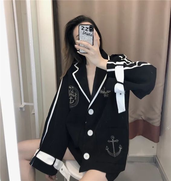 spring autumn women blazers ladies suit slim medium-length casual female 201114, White;black
spring autumn women blazers ladies suit slim medium-length casual female 201114, White;black