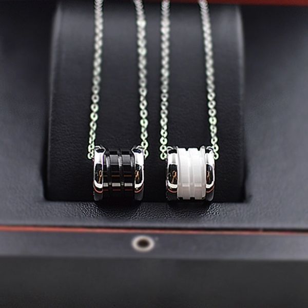 women luxury designer jewelry roman numeral ceramic pendant necklaces rose gold color stainless steel mens necklace gold chain gift box, Silver
women luxury designer jewelry roman numeral ceramic pendant necklaces rose gold color stainless steel mens necklace gold chain gift box, Silver