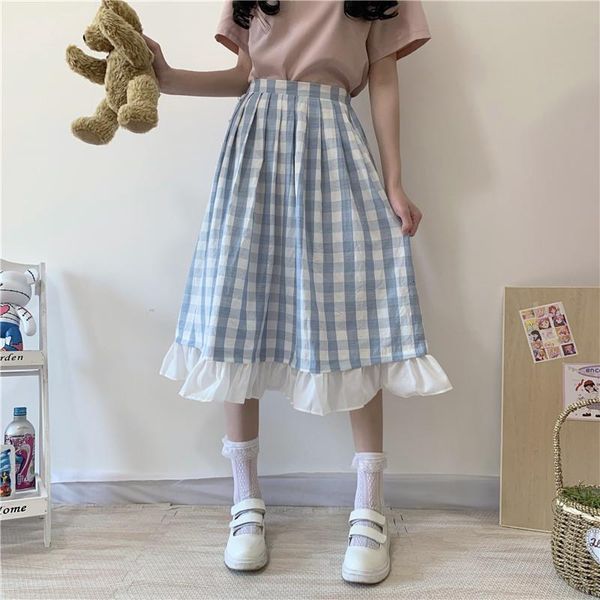 sweet teen girl детская длинная юбка винтаж у винтажные рюшливые синий белый через длина колена saia mori лолита симпатичные плиссированные, Black
sweet teen girl детская длинная юбка винтаж у винтажные рюшливые синий белый через длина колена saia mori лолита симпатичные плиссированные, Black