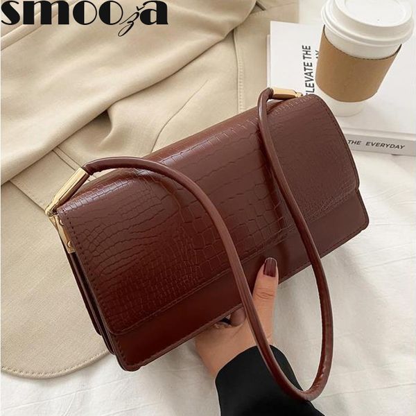 hbp smooza female vintage shoulder bag crocodile pattern baguette shoulder mini bags women luxury bag new 2020 fashion trend handbag
hbp smooza female vintage shoulder bag crocodile pattern baguette shoulder mini bags women luxury bag new 2020 fashion trend handbag