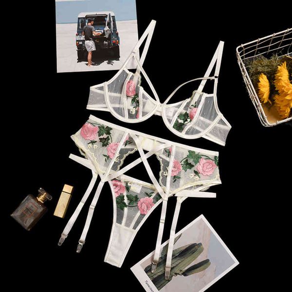 nxy set new women' embroidered lace underwear underwire gathered bra garter belt mesh gauze see through thong lingerie 1222, Red;black
nxy set new women' embroidered lace underwear underwire gathered bra garter belt mesh gauze see through thong lingerie 1222, Red;black