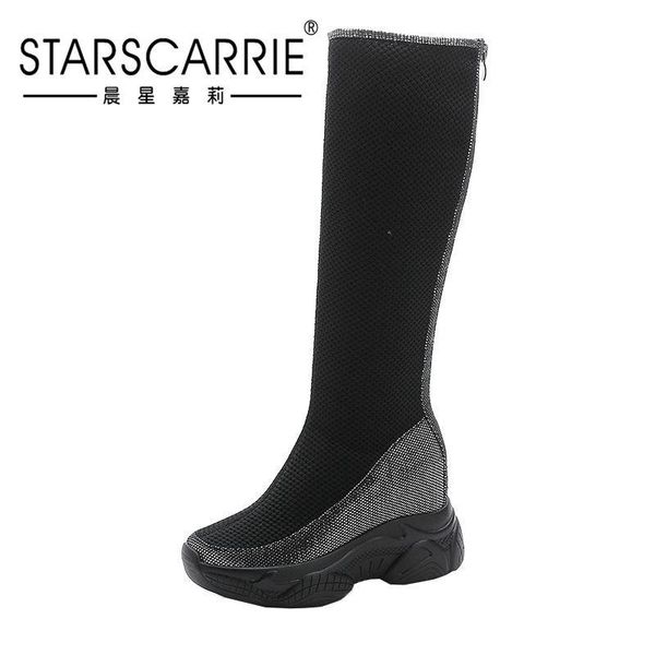 women's shoes with inner heightening autumn 2020 new women's winter shoes flying woven leisure boots, Black
women's shoes with inner heightening autumn 2020 new women's winter shoes flying woven leisure boots, Black