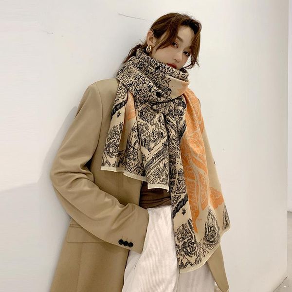 winter bandana high-quality thick cashmere fashion shawls wraps female women soft blanket lady scarves bufanda, Blue;gray
winter bandana high-quality thick cashmere fashion shawls wraps female women soft blanket lady scarves bufanda, Blue;gray