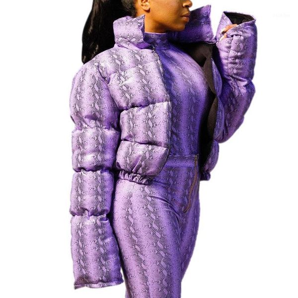 winter women print long sleeve coat women's zipper loose jacket mujer cropped puffer jacket outwear 1, Black
winter women print long sleeve coat women's zipper loose jacket mujer cropped puffer jacket outwear 1, Black