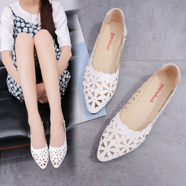 hollow hole shoes women's new spring / summer 2019 korean pointed shallow mouth sandals can be used as flat bottomed anti oversize preg, Black
hollow hole shoes women's new spring / summer 2019 korean pointed shallow mouth sandals can be used as flat bottomed anti oversize preg, Black