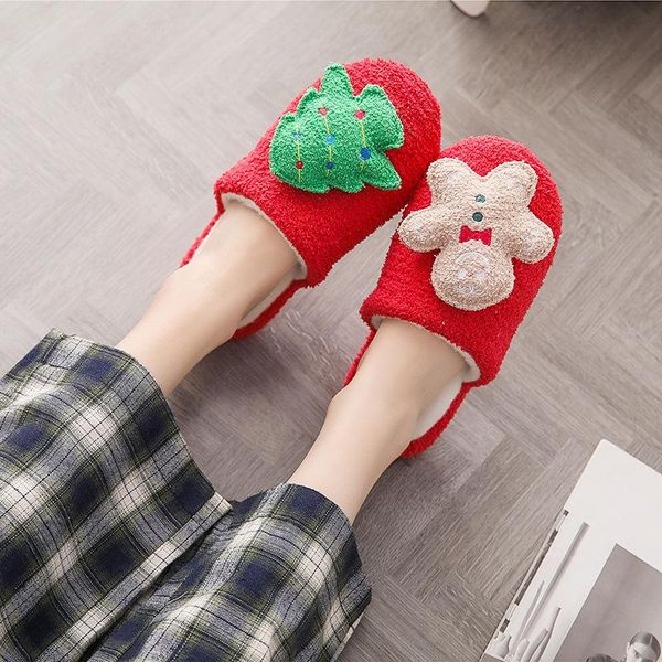 slippers women's 2021 winter christmas cute sweet ladies shoes warm home girls slides plush soft flock for female, Black
slippers women's 2021 winter christmas cute sweet ladies shoes warm home girls slides plush soft flock for female, Black