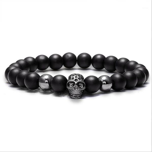 fashion skull beaded bracelet black gold rose gold silver colour four color men's charm bracelet hip hop cool punk jewelry1
fashion skull beaded bracelet black gold rose gold silver colour four color men's charm bracelet hip hop cool punk jewelry1