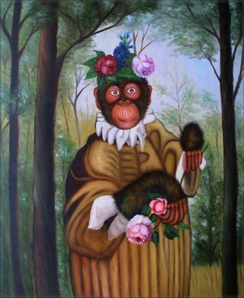 animal monkey holding flowers framed & unframed home decor handpainted & hd print oil painting on canvas wall art canvas pictures -ed7
animal monkey holding flowers framed & unframed home decor handpainted & hd print oil painting on canvas wall art canvas pictures -ed7