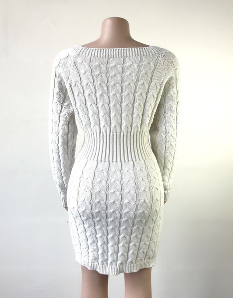 2021 autumn winter women's sweater dresses long sleeve round neck knitwear casual long sweaters dress ladies clothing s-xl ly1117, White
2021 autumn winter women's sweater dresses long sleeve round neck knitwear casual long sweaters dress ladies clothing s-xl ly1117, White