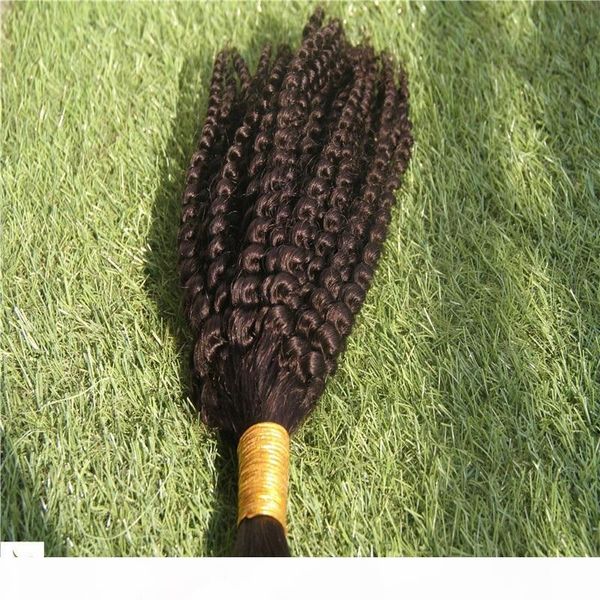 10-30 inch curly wave hair bulk 100% human braiding hair bulk 6a unprocessed weft hair extensions, Black
10-30 inch curly wave hair bulk 100% human braiding hair bulk 6a unprocessed weft hair extensions, Black